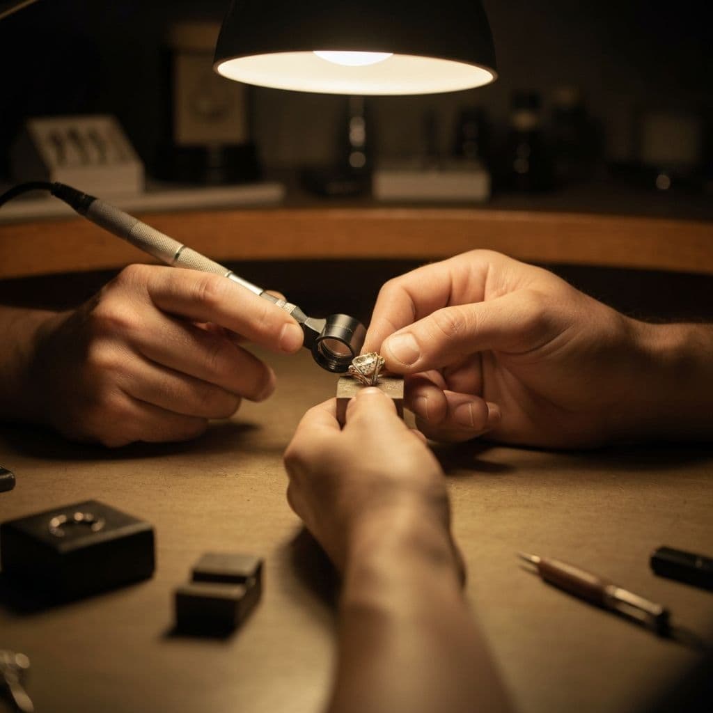 Master craftsman at work